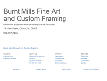 Tablet Screenshot of burntmills.com